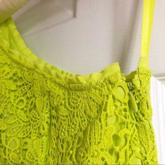 The Limited Lime Green One Shoulder Dress - Picture 7 of 9